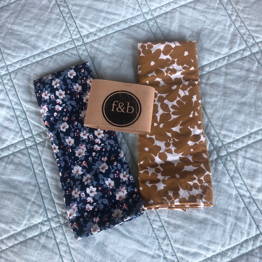 Frank and Buck Pocket Squares